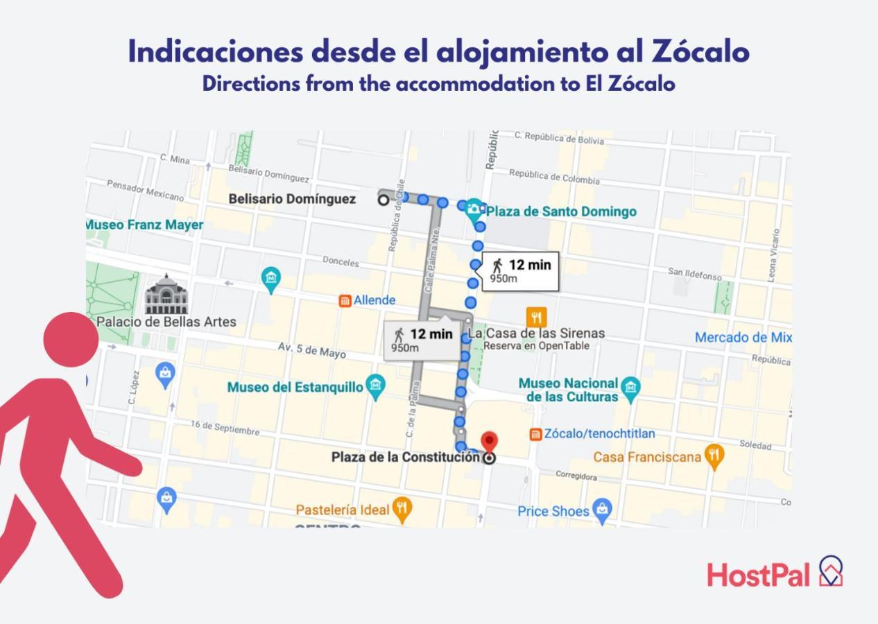 Mexico Historic Center Modern Apartment Kültér fotó